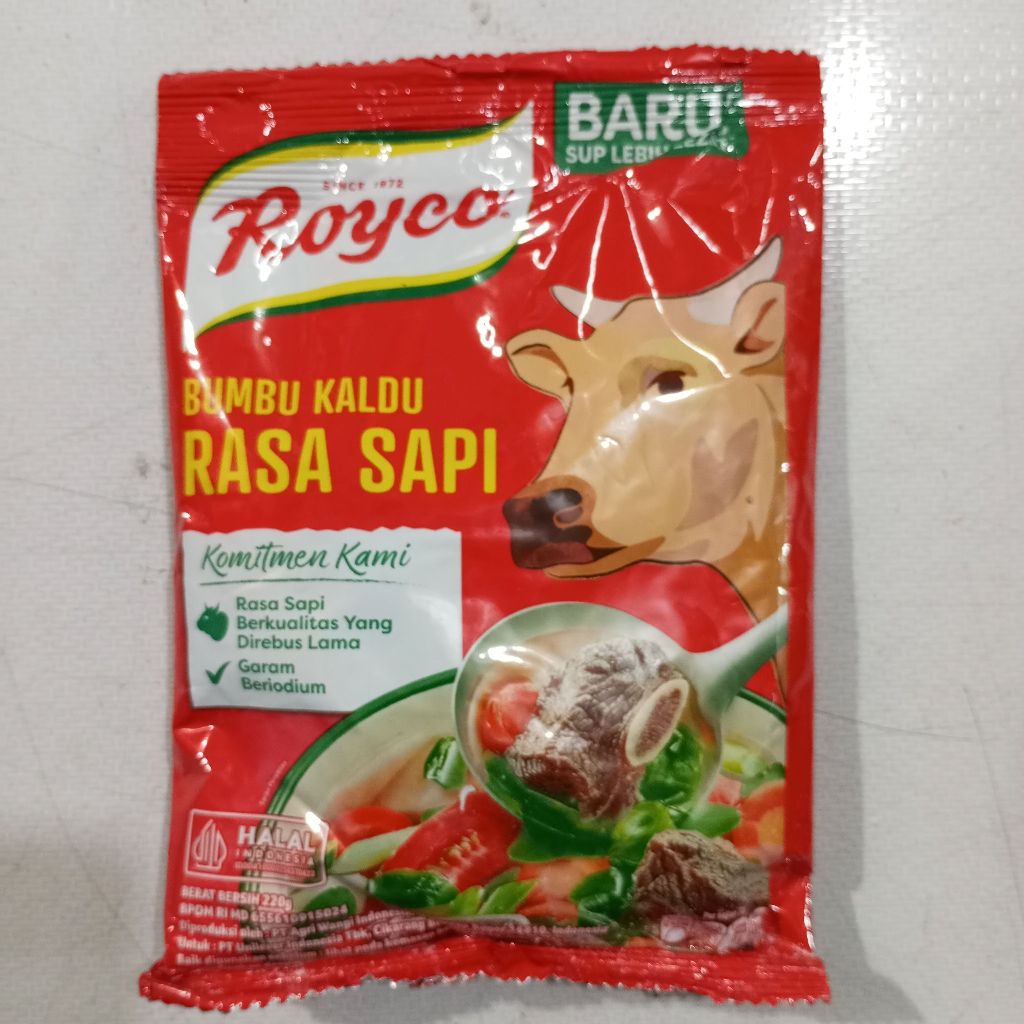 

Royco Rasa Sapi 220 gram