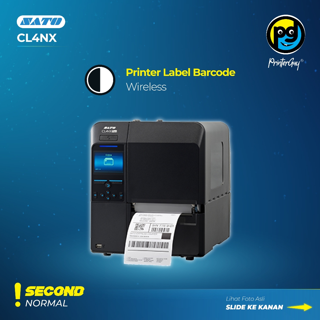 Printer Sato CL4NX printer Label barcode second