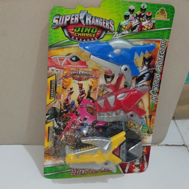 MAINAN TANGAN SUPER RANGERS - DINO CHARGE