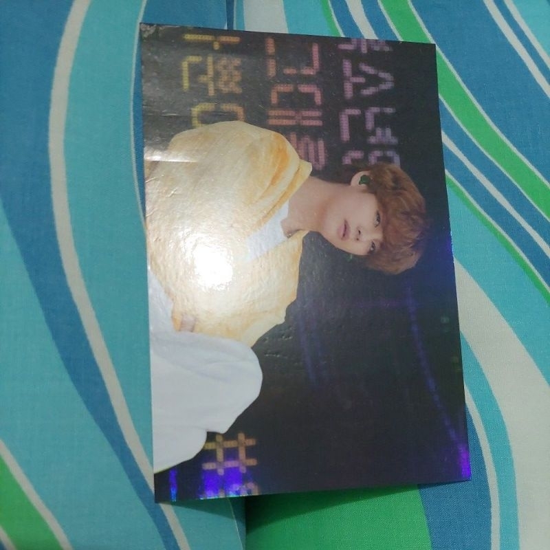 BTS V Kim Taehyung 2021 Muster SOWOOZOO Official Hologram Postcard