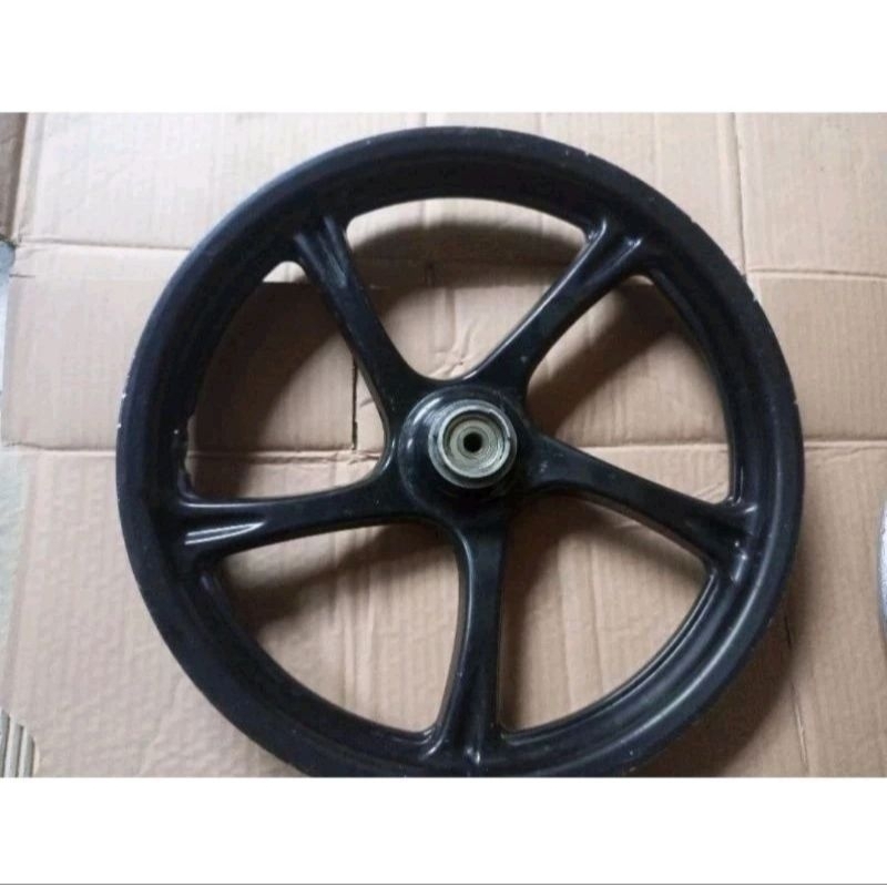velg pelek depan motor Yamaha Mio j Mio GT soul GT Fino fi copotan orisinal