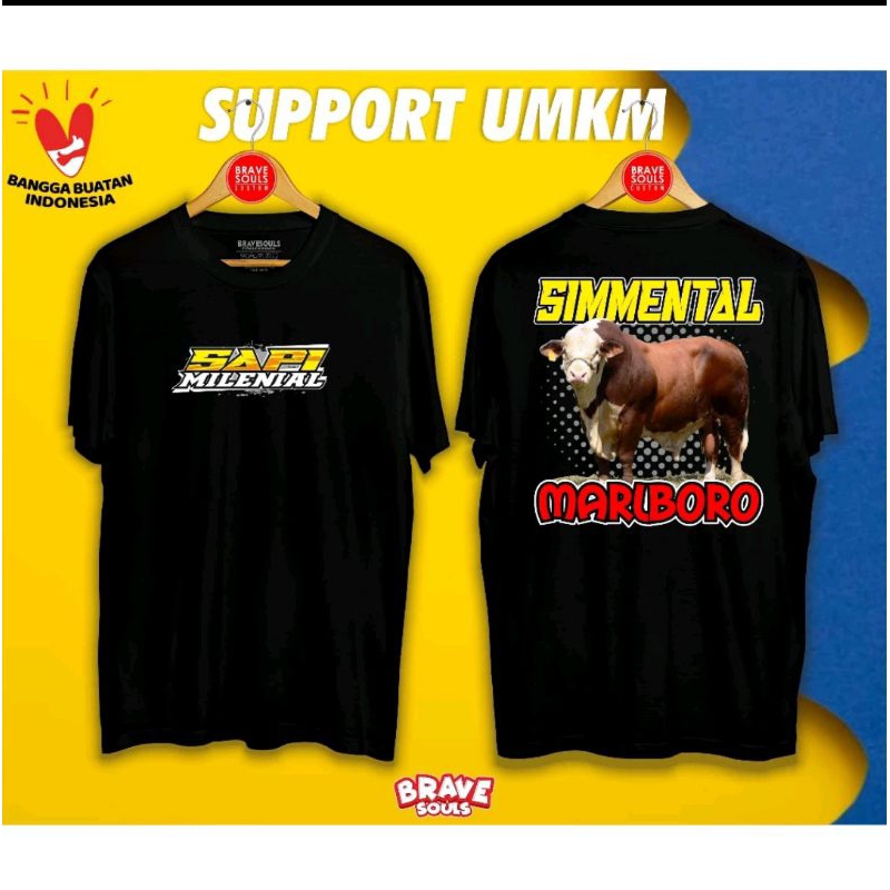 KAOS SAPI MILENIAL SIMENTAL//KAOS SAPI LIMOSIN INDONESIA
