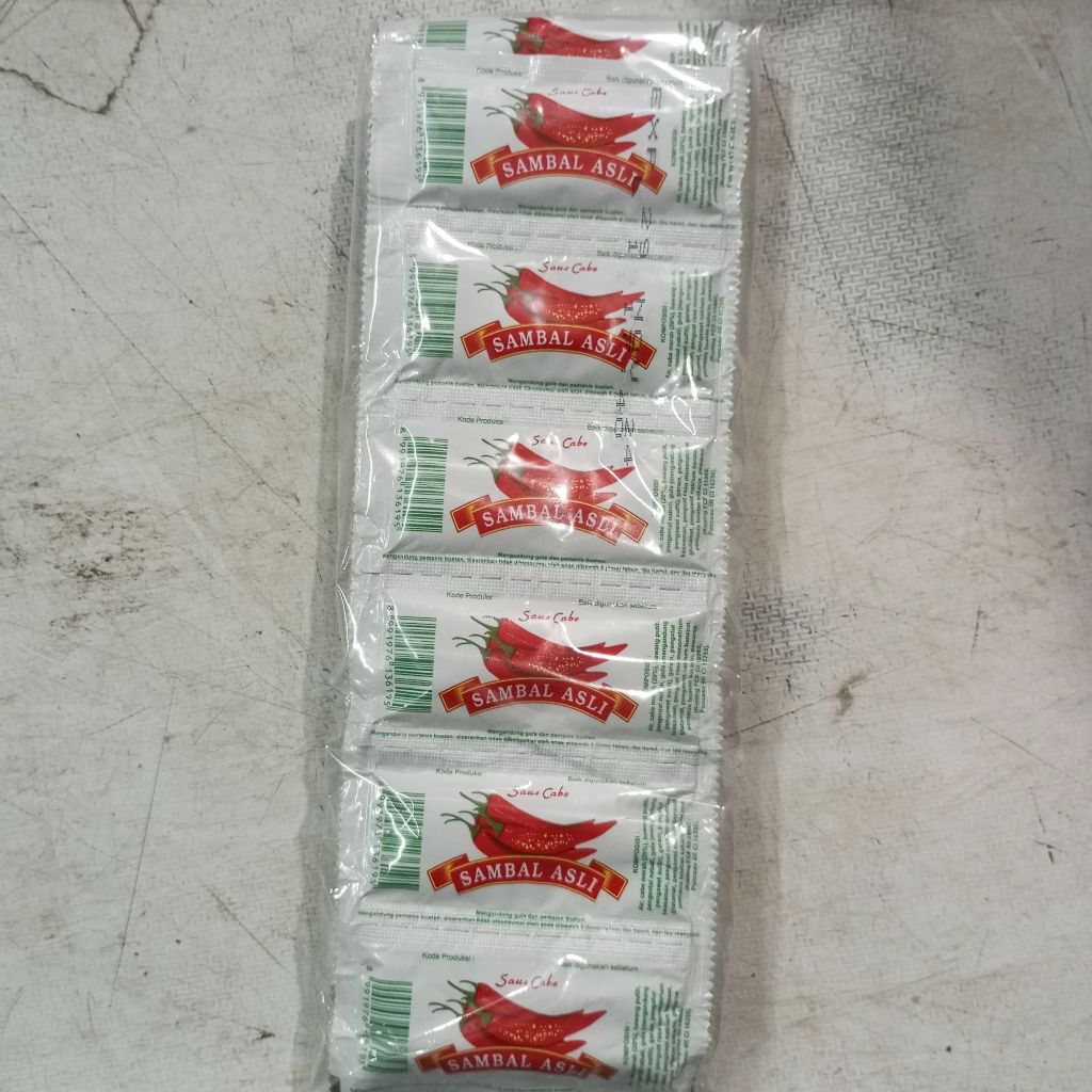 

Nasional Saus Cabe Sachet isi 24 pcs