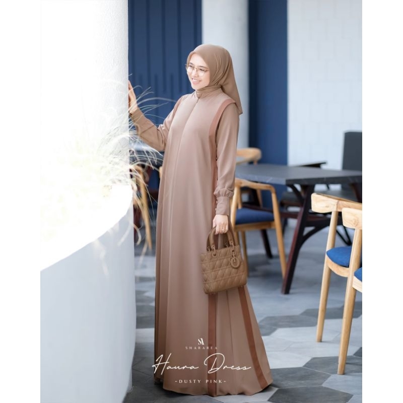 Haura Dress (Dress saja) by shArarea