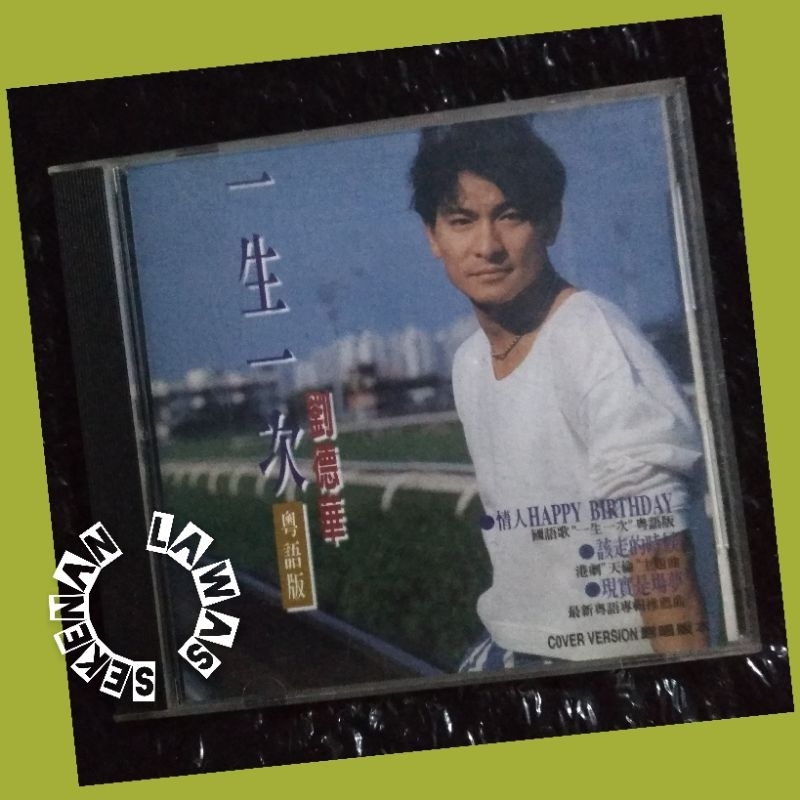 CD Mandarin Andy Lau (Cover Version) /Mulus