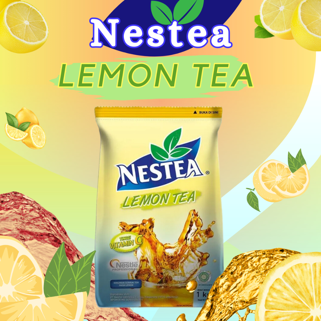 

NESTEA Lemon Tea 1 Kg Minuman Serbuk Nestle Professional Original Hotel Resto