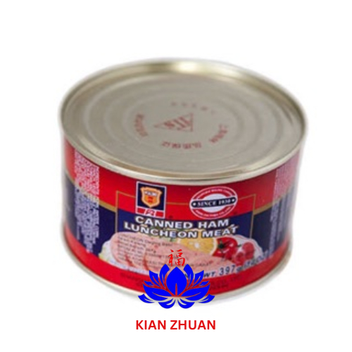 

HAM Luncheon Meat / Daging Babi Dalam Kaleng - HAM 397Gr