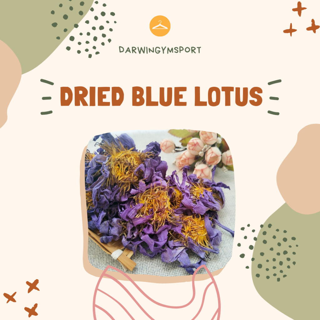 

DASYAT INSOMNIA / DRIED BLUE LOTUS / BUNGA LOTUS BIRU KERING 8-10GR !!!