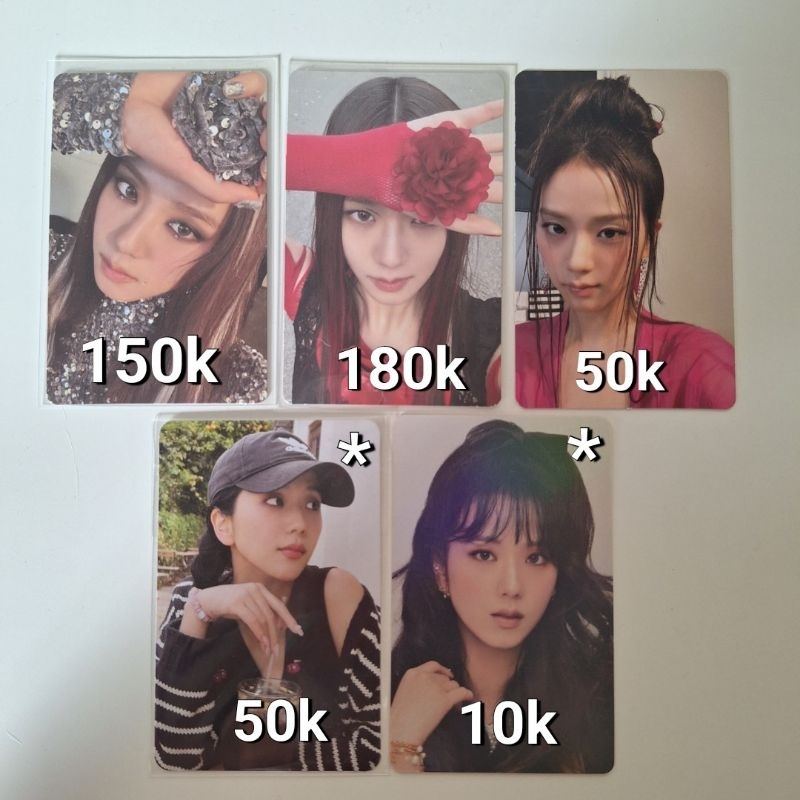 [Ready] Jisoo photocarr official me solo flower kit ygselect lp vinyl album sealed pob ld ygselect a