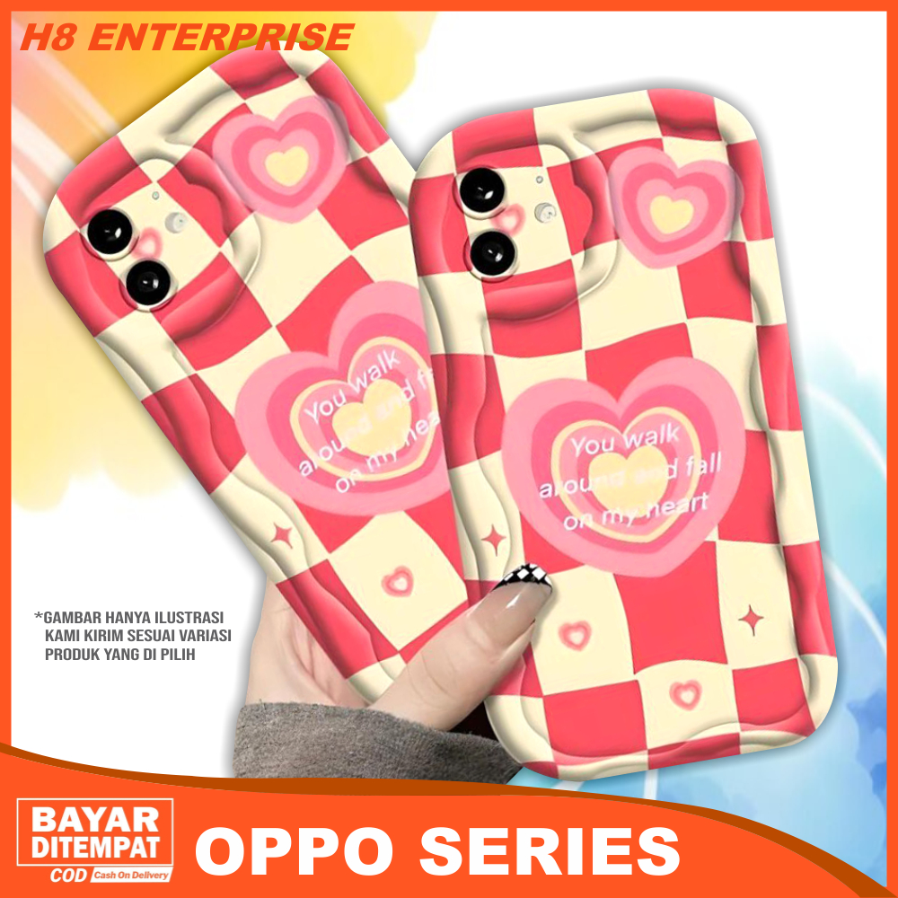 Case Oppo A3S A5 A5S A5 2020 A7 A9 2020 F9 A11K A12 A15 A15S A16 A16S A17 A17K A18 A38 A54 A54S A58 