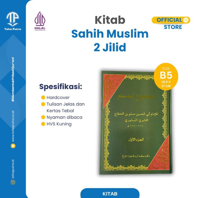 Kitab Shohih Muslim 2 Jilid / kitab shohih muslim 2 jilid