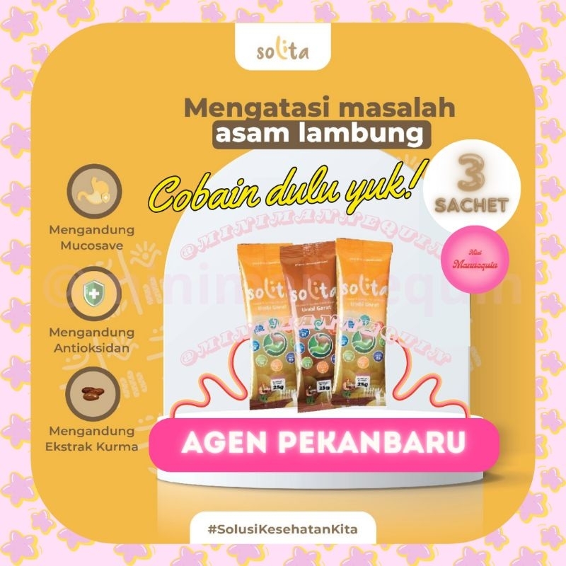 

3 Sachet Solita Pekanbaru