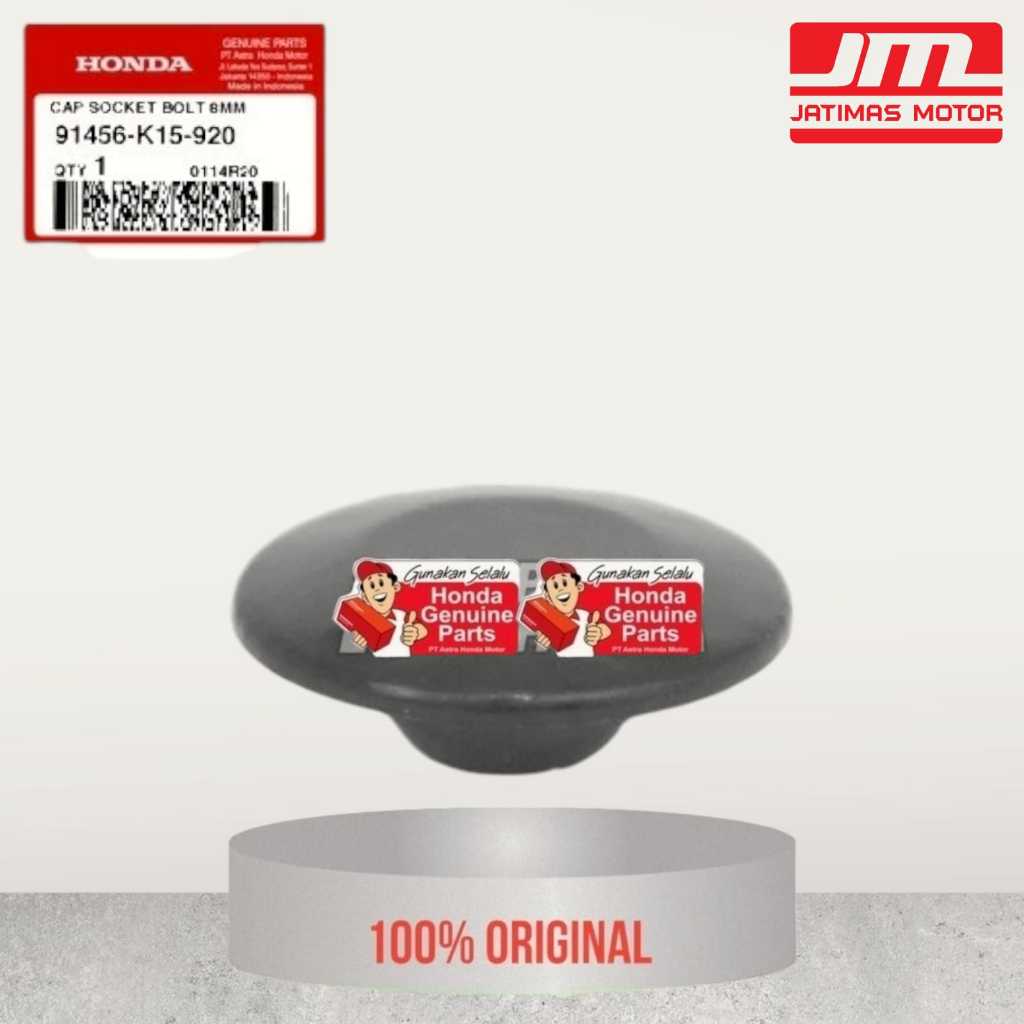 91456-K15-920 Tutup Baut Stang Cap Socket Bolt 8 MM New CB 150 R LED