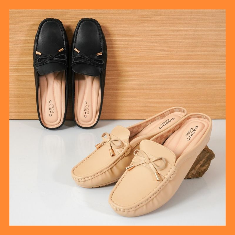 Gabino Sepatu Wanita Wedges Moccasin Slip On Casual Dami - O1DA3003