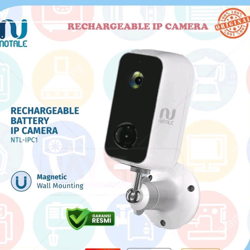 Notale Rechargeable Battery IP Camera 1080 CCTV Killer EZVIZ Yi Xiaomi