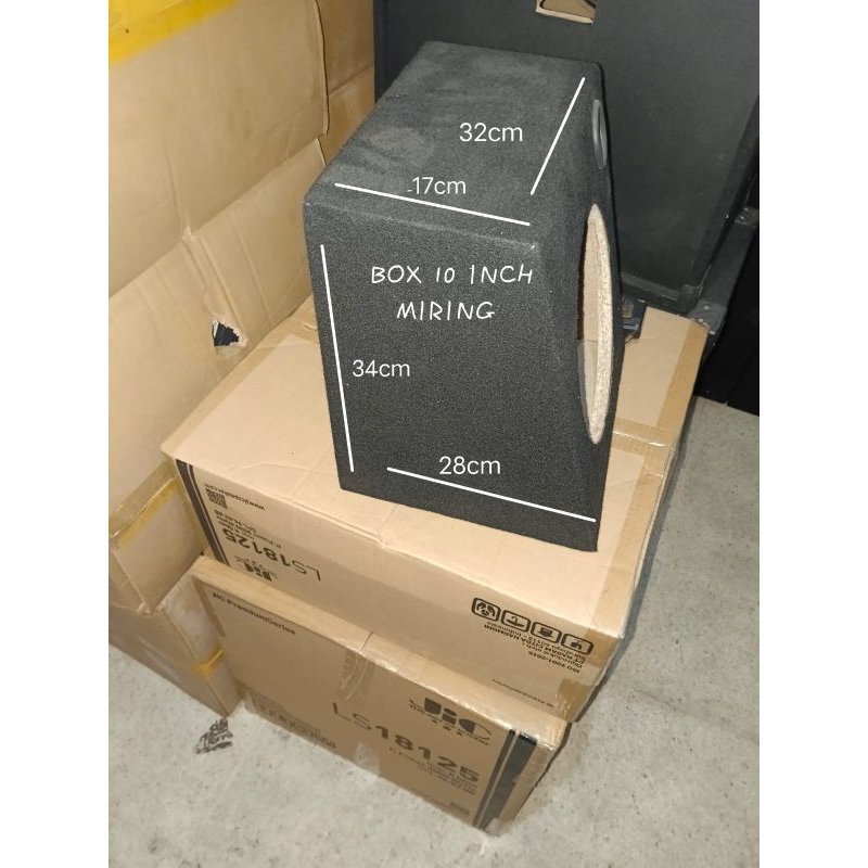 Box speaker 10 inch MIRING