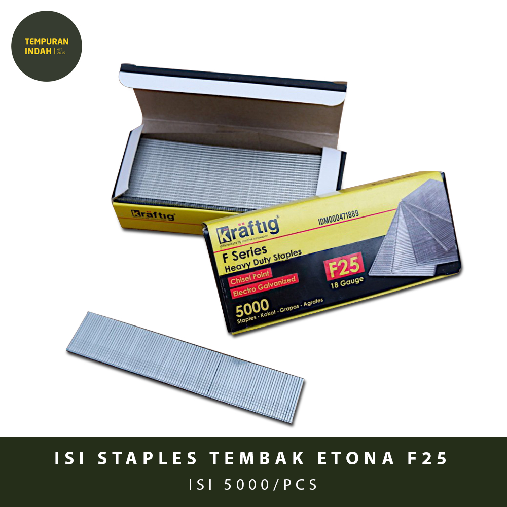 

ISI STAPLES TEMBAK KRAFTIG F25