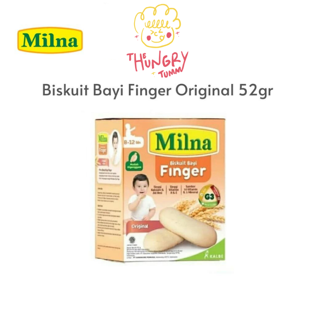 Milna Biskuit bayi - Biskuit Genggam Bayi - Snack Bayi