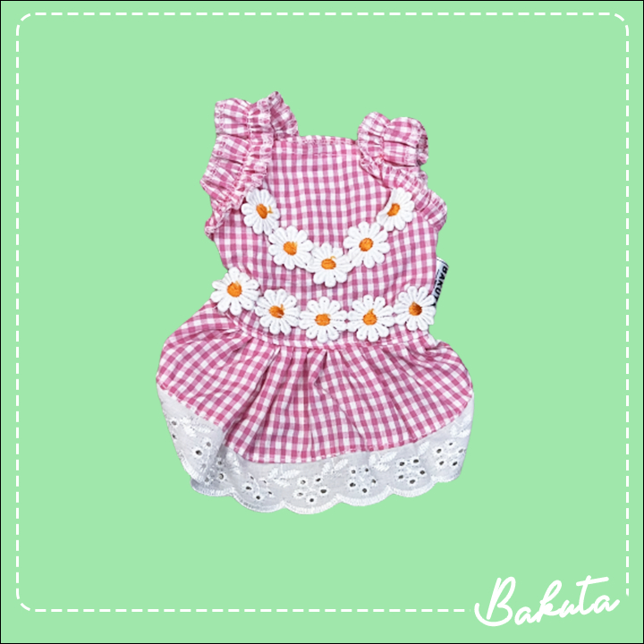 Pinkshop_76 Baju Kucing Birizy Briar Dress Series Baju Kucing Size Xs-Xxl Baju Kucing Tangerang