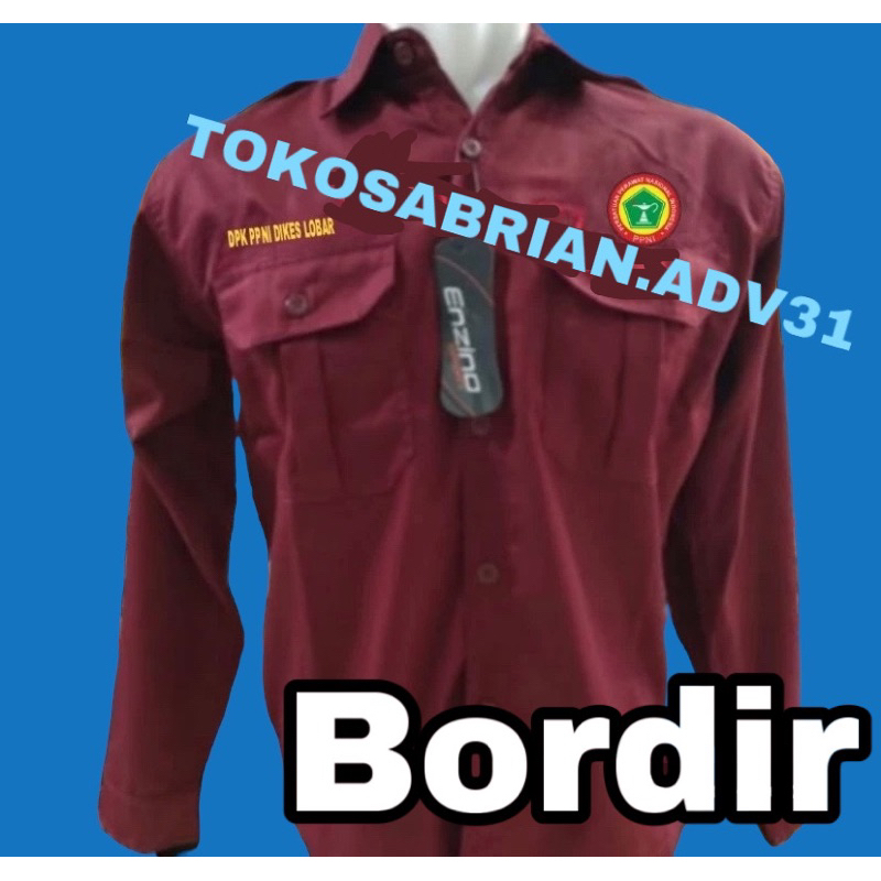 KEMEJA PPNI BAJU PONI SERAGAM PPNI KEMEJA PERAWAT BAHU PERAWAT