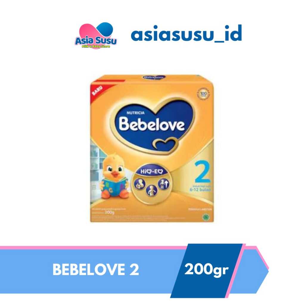 Bebelove 2 Susu Formula Tahap 6-12 Bulan 400gr 800gr 1800gr