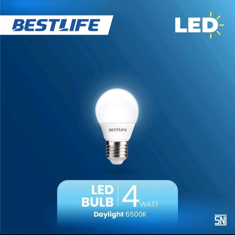 BESTLIFE Lampu LED Bulb 4 Watt / Lampu LED 4 Watt