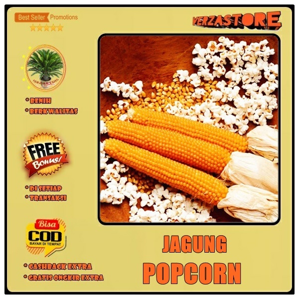 biji/benih/bibit tanaman jagung popcorn /30 biji