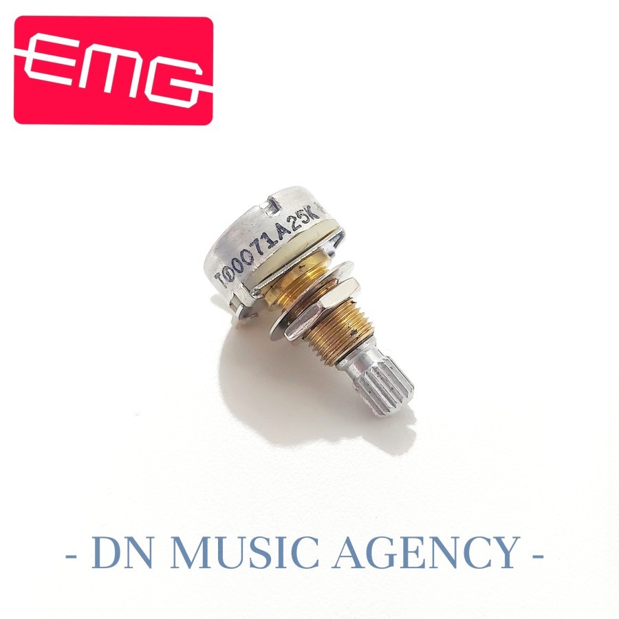 potensio gitar & bass EMG A25K original pickup aktif EMG duncan designed 25K