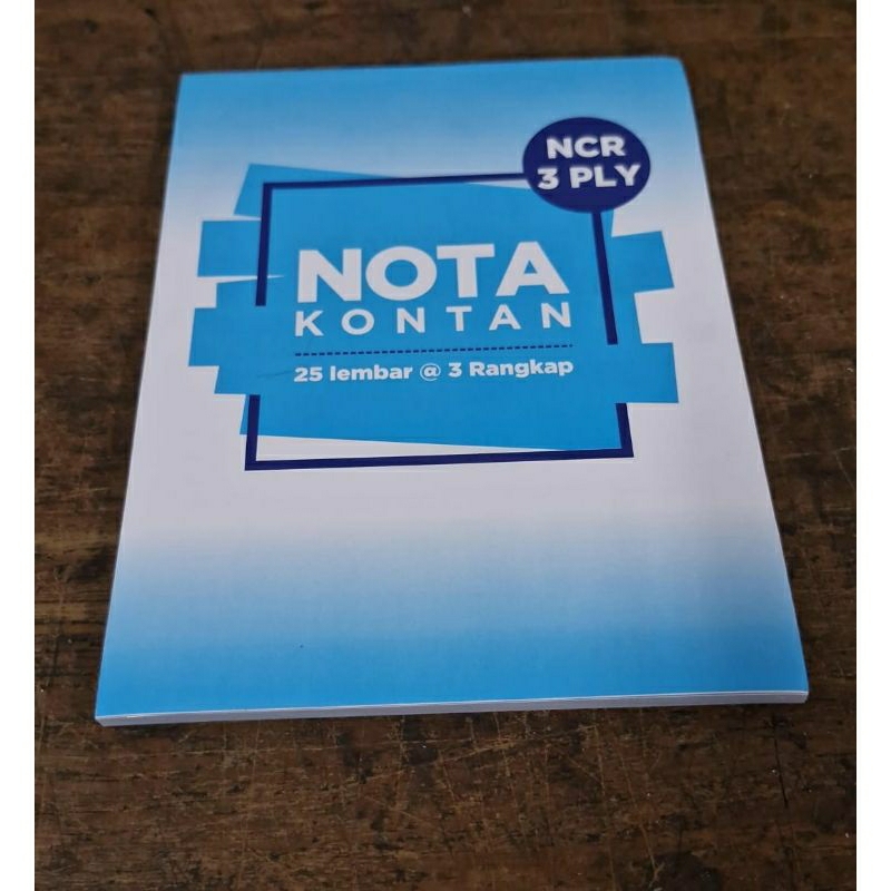 

[1 PACK/10 BK] NOTA KONTAN NCR BESAR 3 RANGKAP / NOTA B3 NCR 3PLY