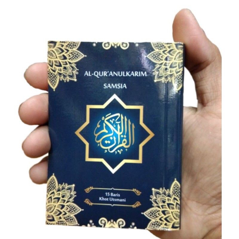 

Alquran saku Samsia Al-Qur'an Kecil Hafalan Mini