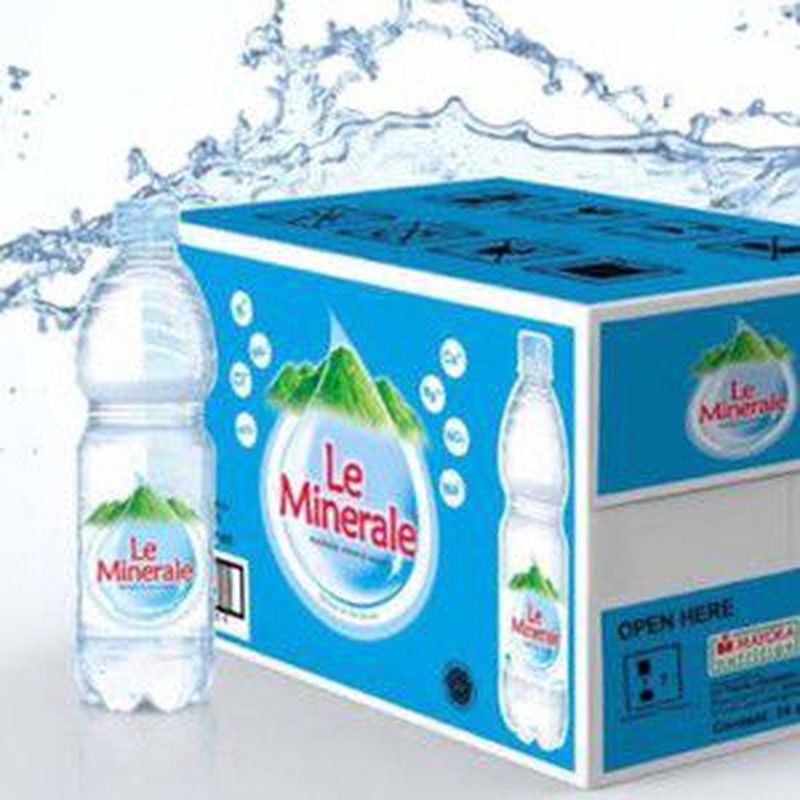 

le minerale air mineral 1500 ml | dus isi 12 botol