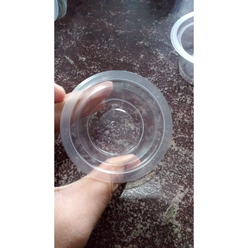 Cup Puding 60ml 50pcs Cup 60ml Technoplast wadah puding wadah cuko / cup sealer / sealer cup