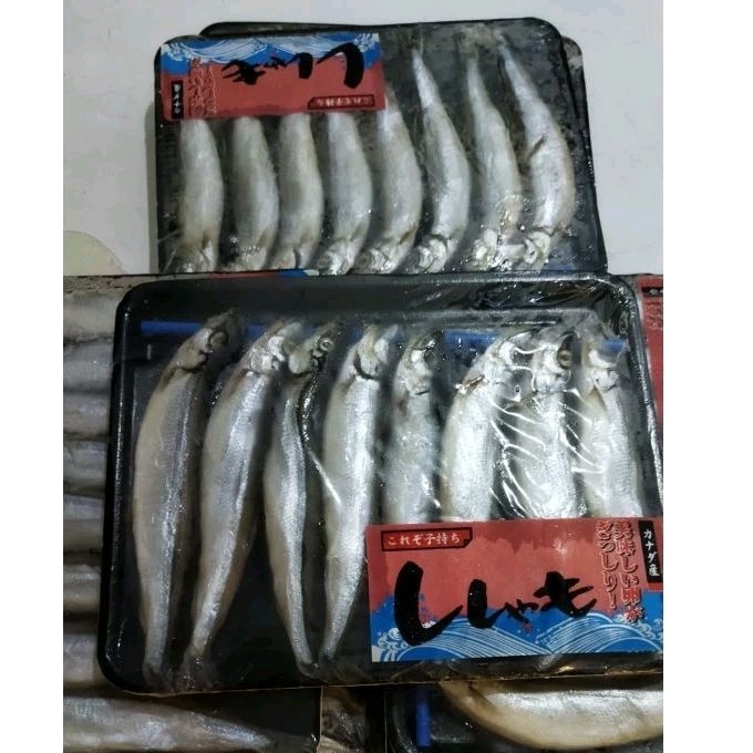 

Ikan Shishamo / ikan Cipung / Capelin Telor Ikan