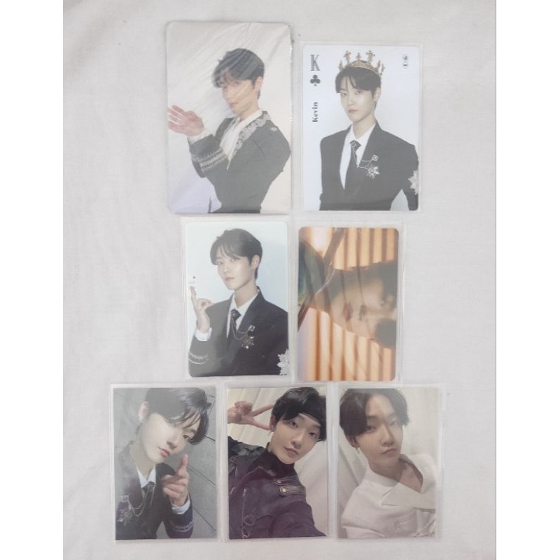 KEVIN THE BOYZ Photocard RTK Road To Kingdom Danger Reveal Shangri La Ar Card Tincase Playing Card S