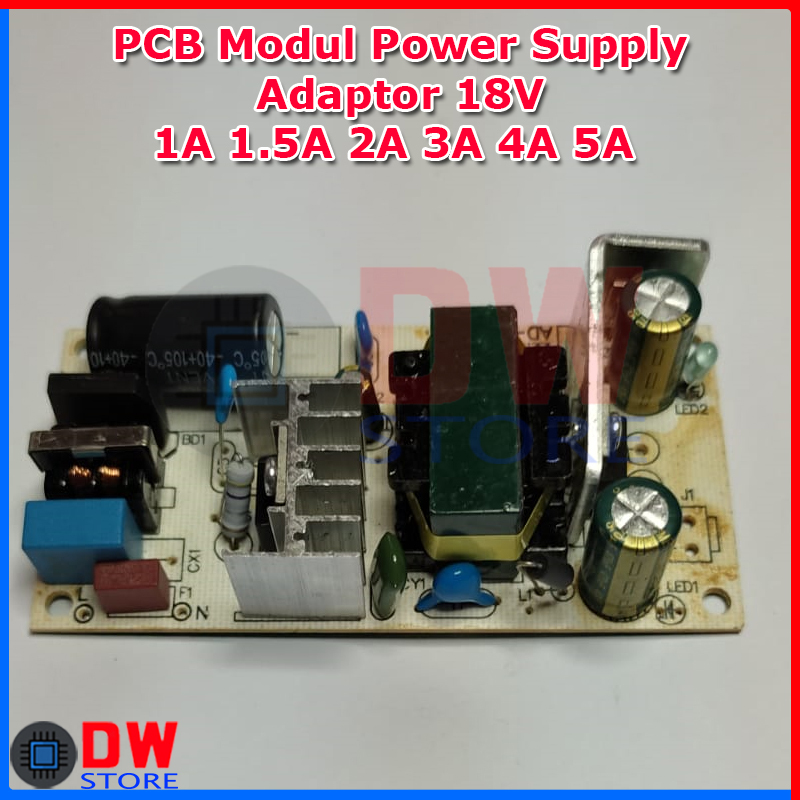 PCB Modul Power Supply Adaptor 18V 24V 36V 1A 1.5A 2A 3A 3.5A 4A 5A