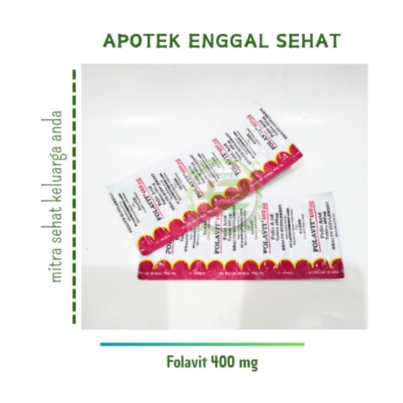 Folavit 400 mg asam folat
