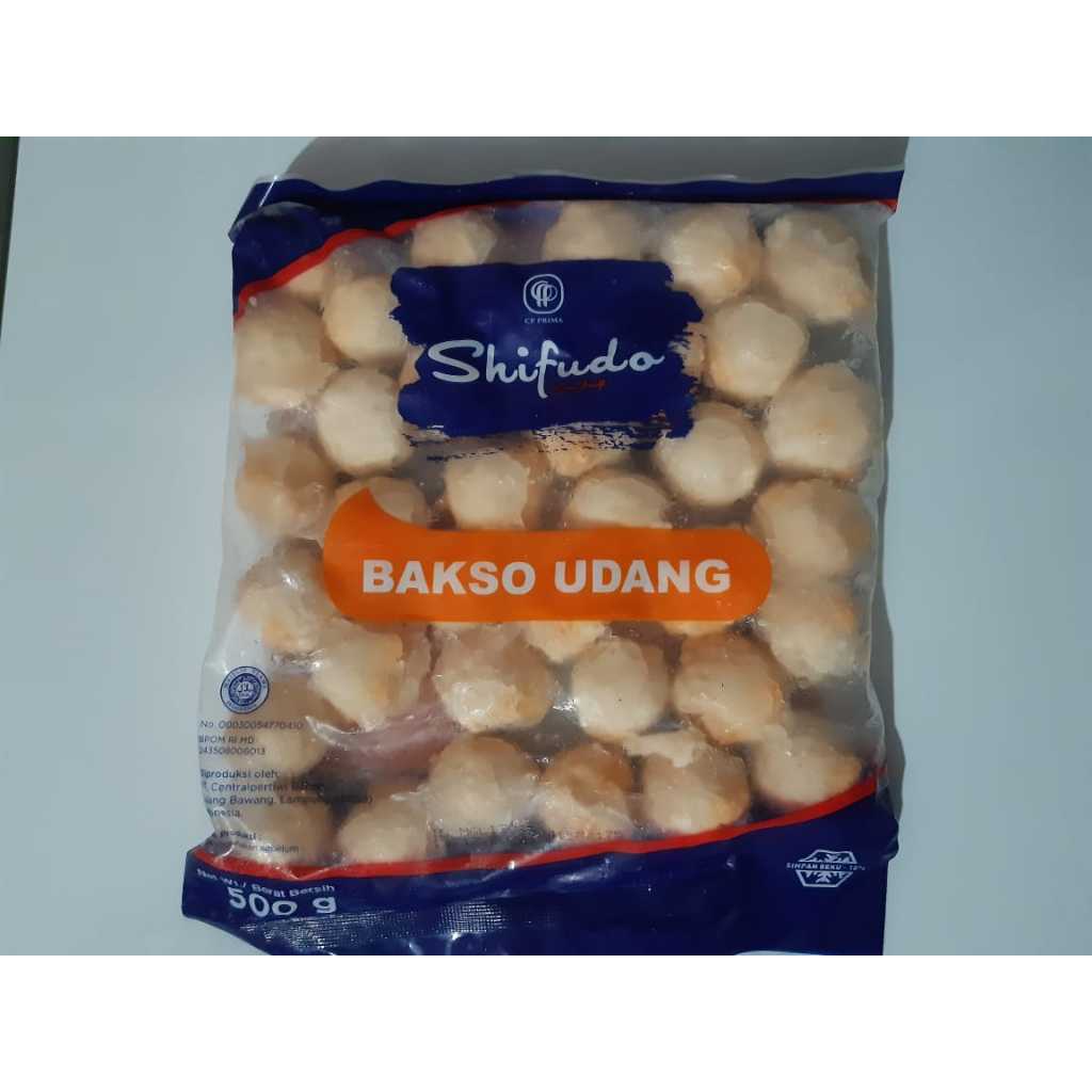 

Bakso Udang Shifudo 500g/ Bakso Udang/ Baso udang/ Baso Seafood