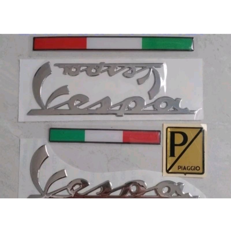 Emblem Logo Vespa Buat Motor Listrik Uwinfly T3 T3S T3Pro Smooth Zuzu Swap Zuzu Green Tech Exotic Sp