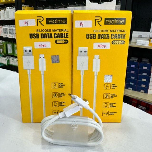 kabel Data Charger realme type Micro C1 C2 C3 C11 C12 C15 C20 C21 C21Y C30
