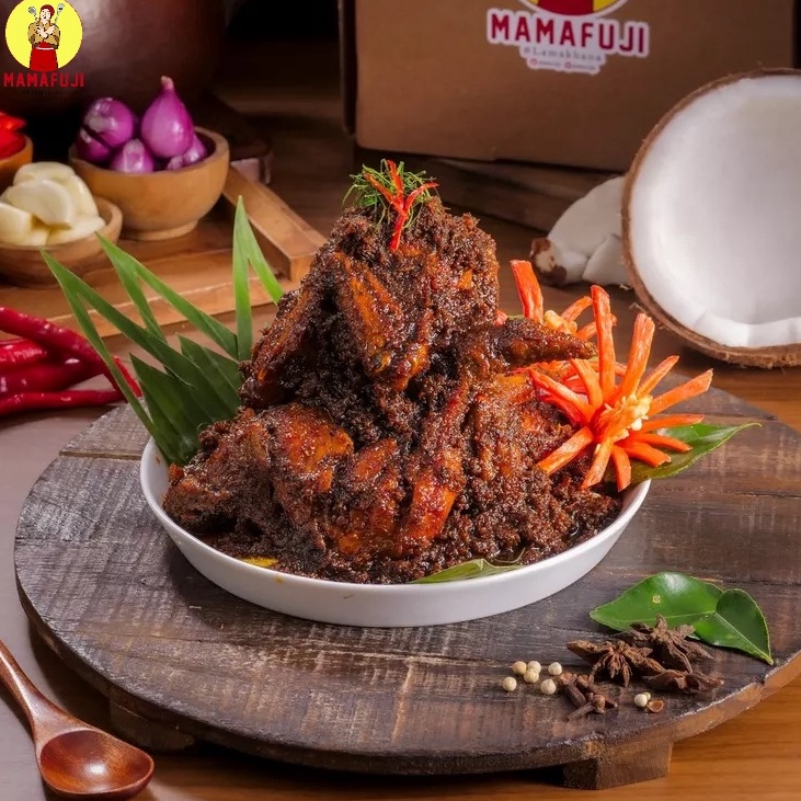 

PAKET LENGKAP Mamafuji Rendang Ayam