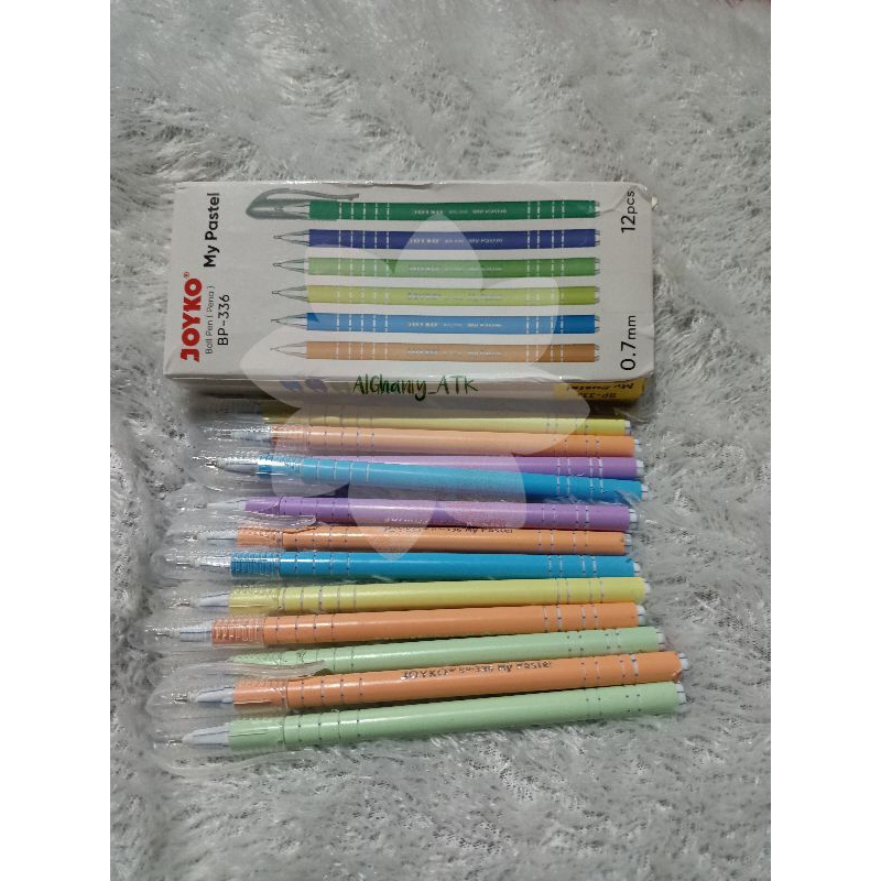 

ballpen joyko BP-336 My pastel / Pulpen murah