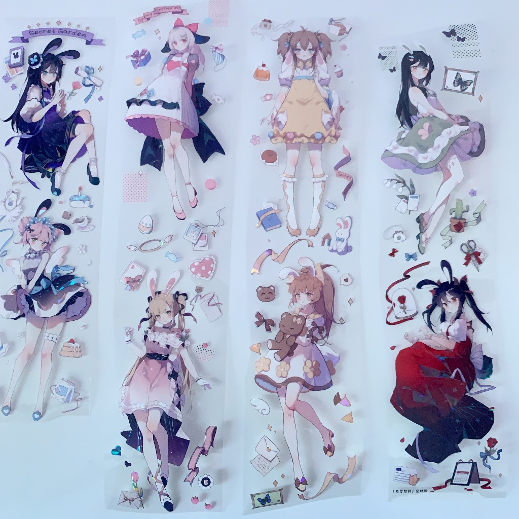 

[Sample] Komos Bunny Girl PET Tape