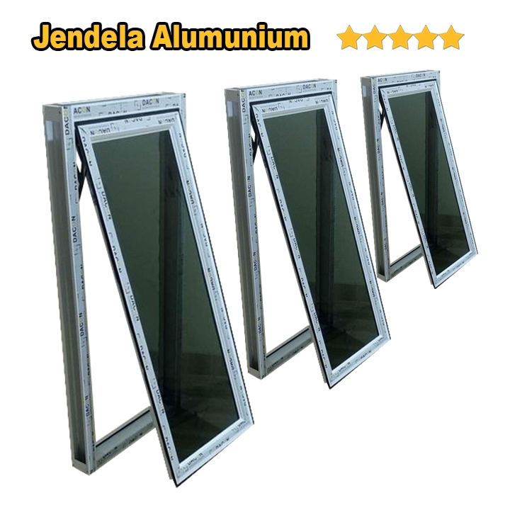 Promo Jendela Alumunium  | Kusen Alumunium 60X120 | Bovenli Alumunium (Alumunium window)