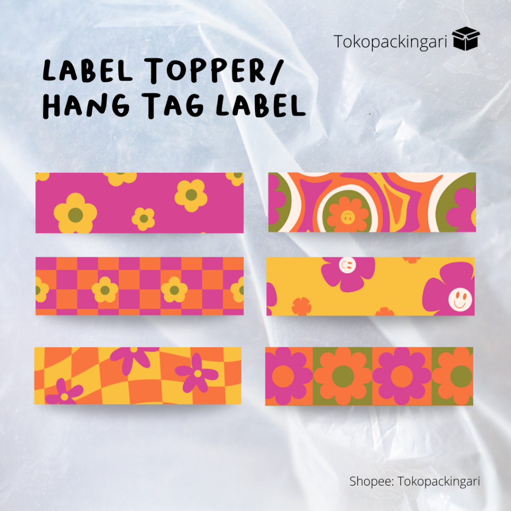 

Hang Tag Label Lipat | Label Aksesoris | Topper Bag | Cute Paper | Kertas Label Gantungan