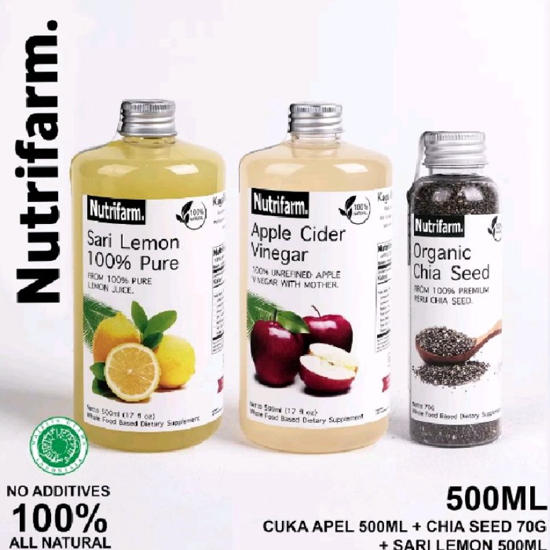 

COD TERMURAH CUKA APEL 5ML CHIA SEED 7G SARI LEMON 5ML
