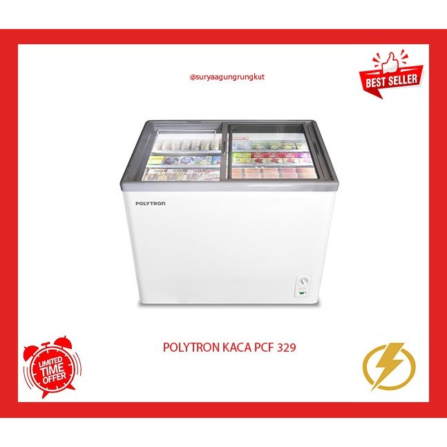 FREEZER BOX POLYTRON KACA 300 LITER 230 WATT - PCF 329