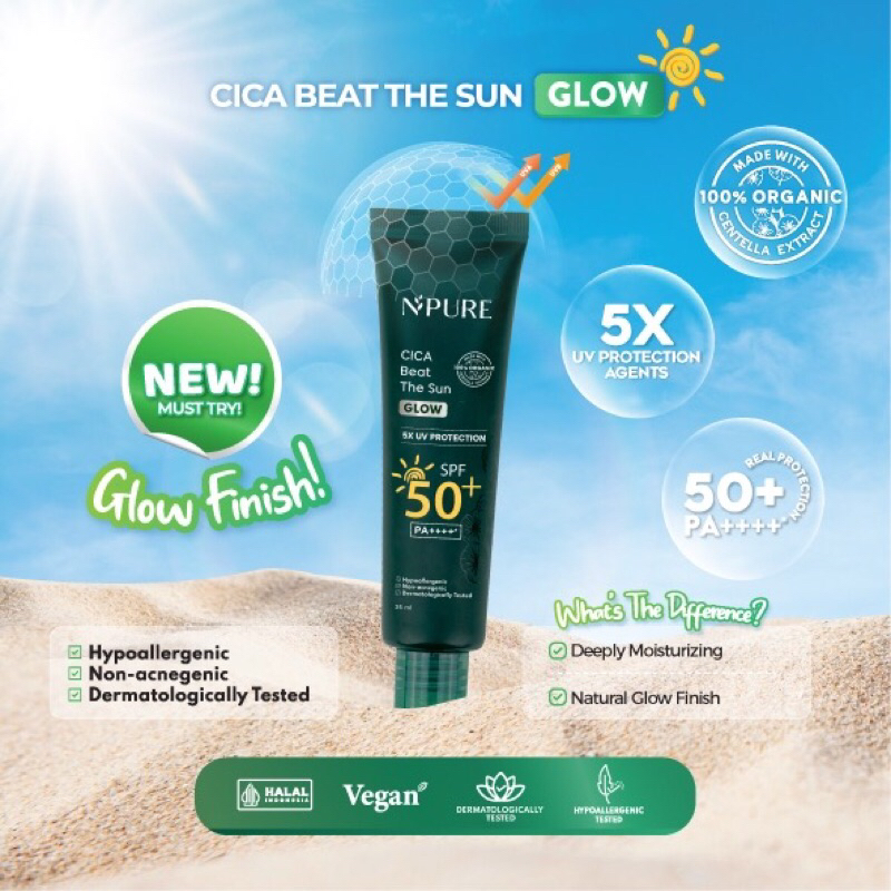 NPURE CICA BEAT SUNSCREEN