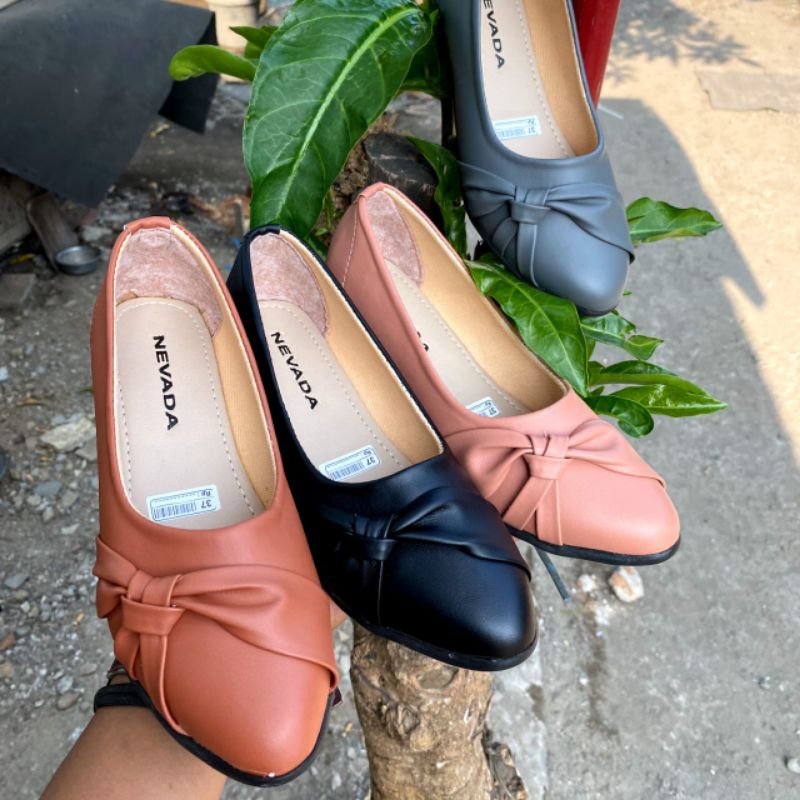 Flat Shoes Wanita Termurah Flat Shoes Wanita Nevada Sepatu Wanita