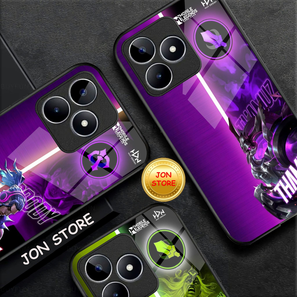 JON-STORE ( J 7 ) Softcase MOTIF MOBILE LEGENDS MOBA UNTUK REDMI MI XIAOMI NOTE 12 NOTE 12 PRO NOTE 