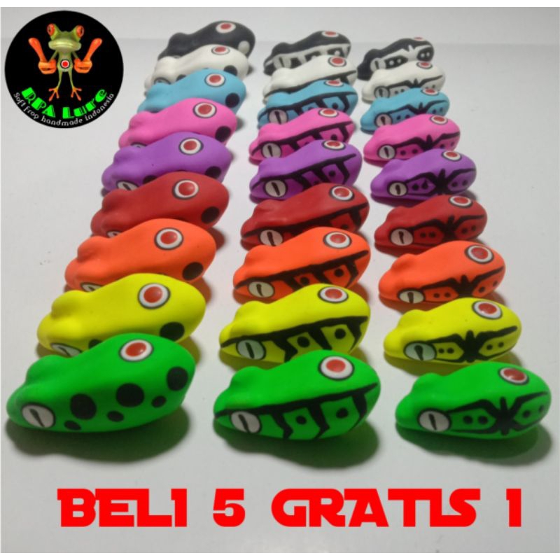 body soft frog 3cm - 3,5cm - 4cm